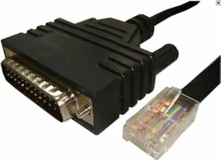 Cisco Cable de módem/consola DB25 a RJ45 | 72-3663-01 | nuevo — imagen 3