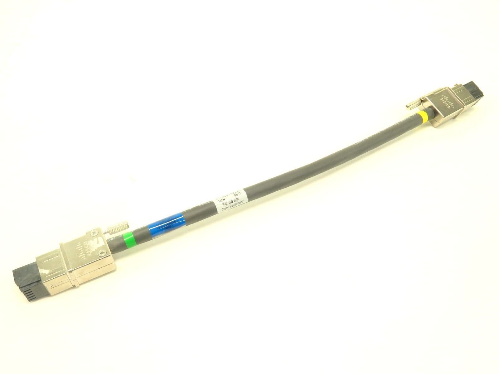 Cisco Leoni L AWM Style CAB-SPWR-30CM Meter Bladestack Cable W/ Tranciever — imagen 1