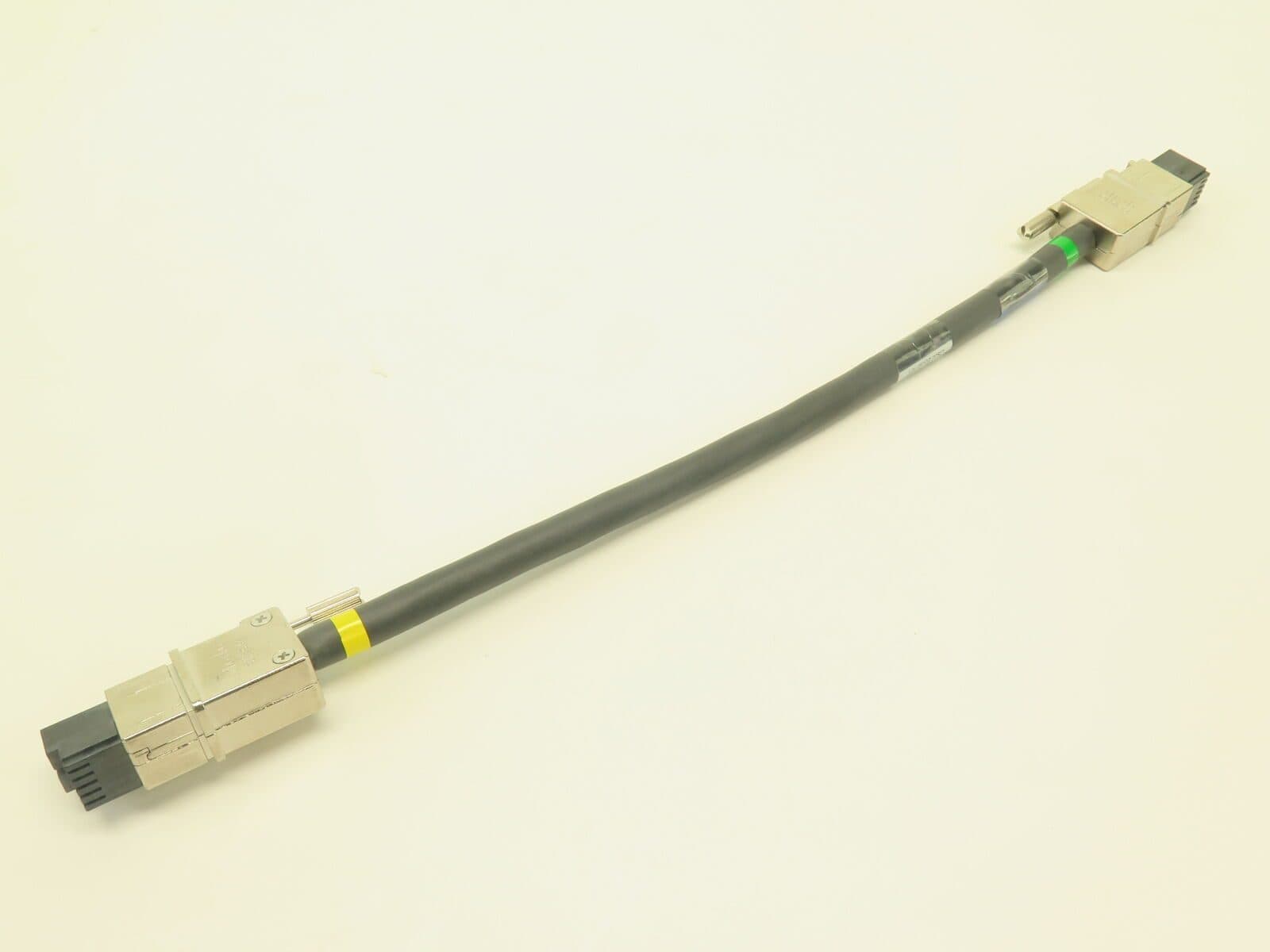 Cisco Leoni L AWM Style CAB-SPWR-30CM Meter Bladestack Cable W/ Tranciever — imagen 5