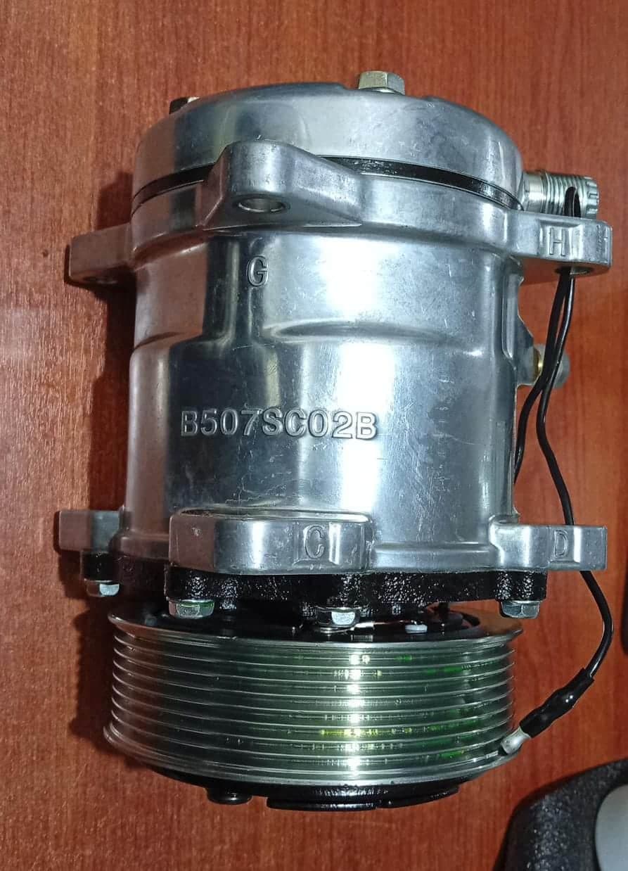 Compresor A/C Callaham 507 V | 8PK (8 Canales) | R134a | Nuevo — imagen 4