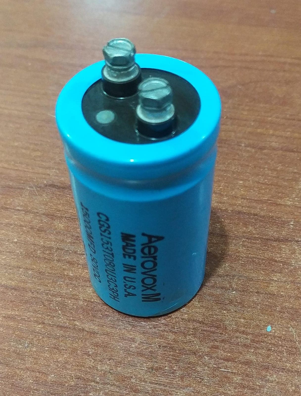 Condensador Electrolítico Aerovox M CGS153T080U3C3PH 15 000 µF 80 VDC – (Fuente poder/Amp) — imagen 2