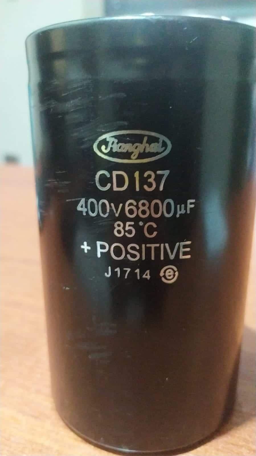 Condensador | JIANGHAI | CD137 | 400V | 6800UF | J1714 — imagen 4