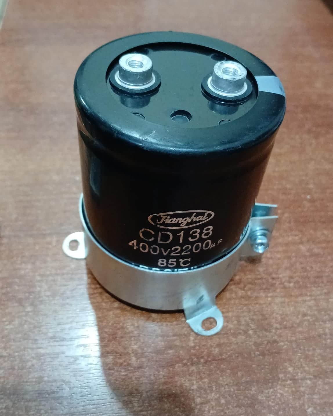 Condensador | Jianghai | CD138 | 400v 2200µF | 85°C | +positive — imagen 2