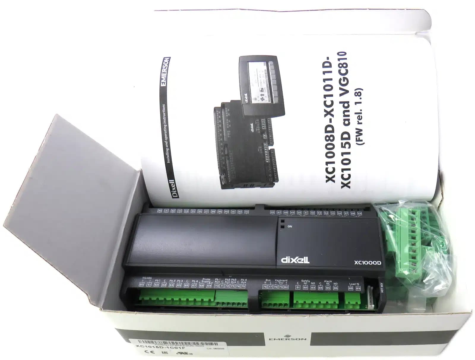 Controlador digital Emerson / Dixell XC1015D‑1C01F - 15 salidas, sistemas de refrigeración HVAC — imagen 2