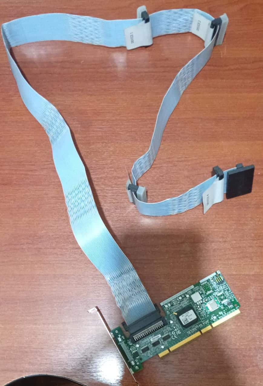 Controladora SCSI HP 311734-001 PCI-X Ultra320 + Cable 68 Pines para Servidores ProLiant — imagen 1