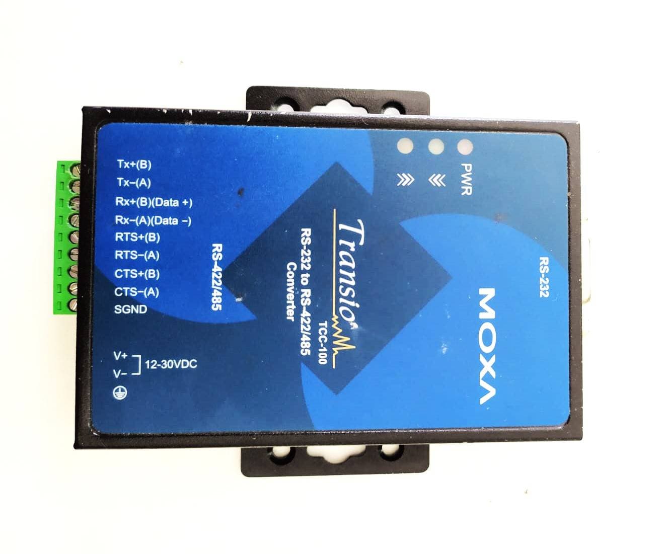 CONVERTIDOR AISLADO INDUSTRIAL RS232 Y RS422-485 MOXA TCC-100 — imagen 2