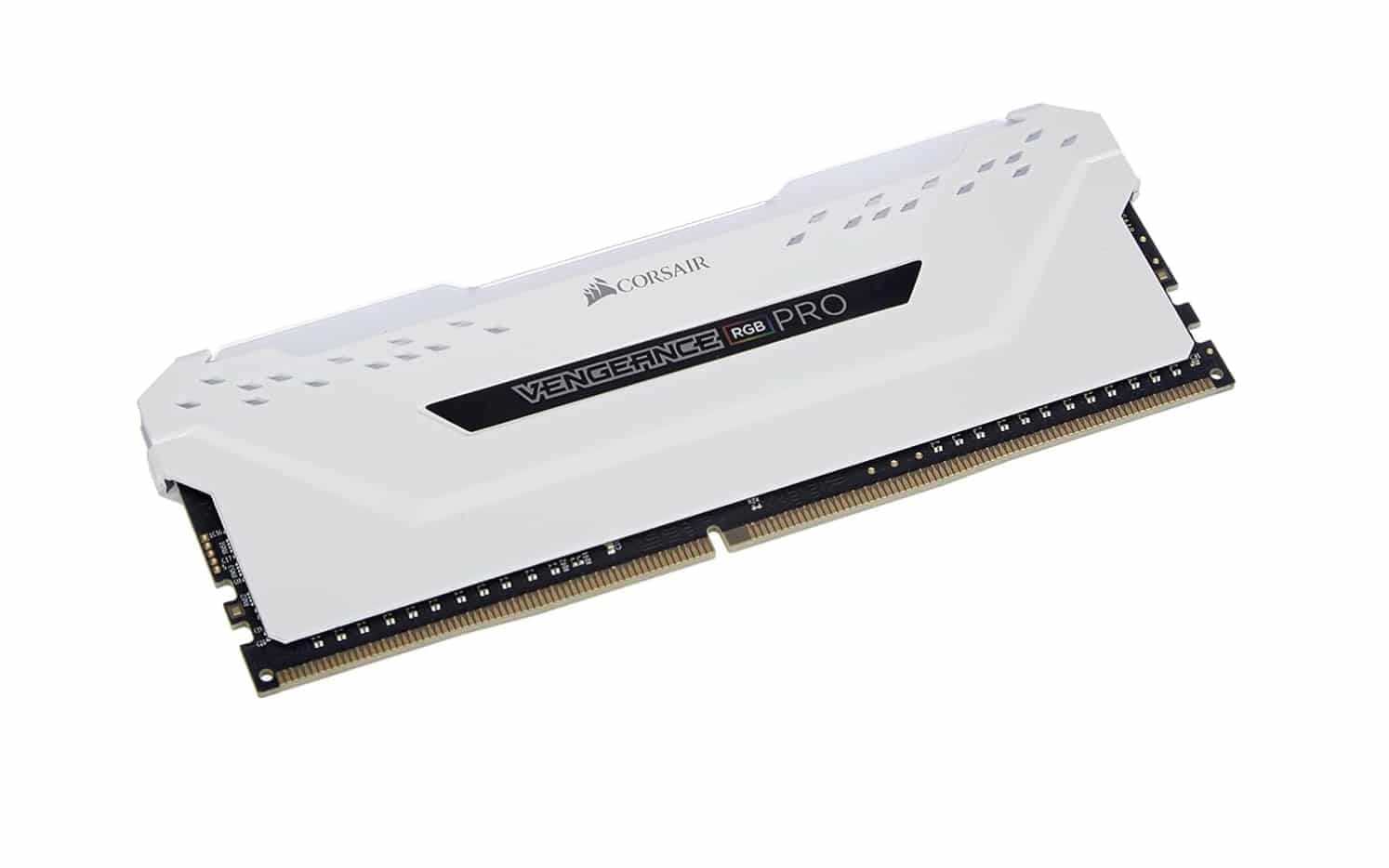 Corsair Vengeance RGB Pro White 8GB (1x8GB) DDR4 3200MHz CL16 — imagen 1