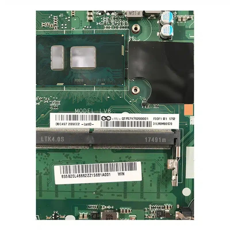 PLACA BASE LENOVO DA0LV6MB6F0 Ideapad V310 V510 — imagen 3