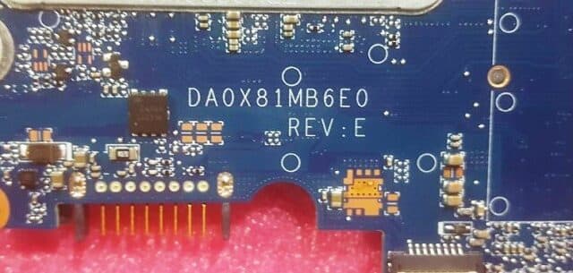 Placa Base HP DA0X81MB6E0 REV E i7‑7th | ProBook 430/440 G4 — imagen 2
