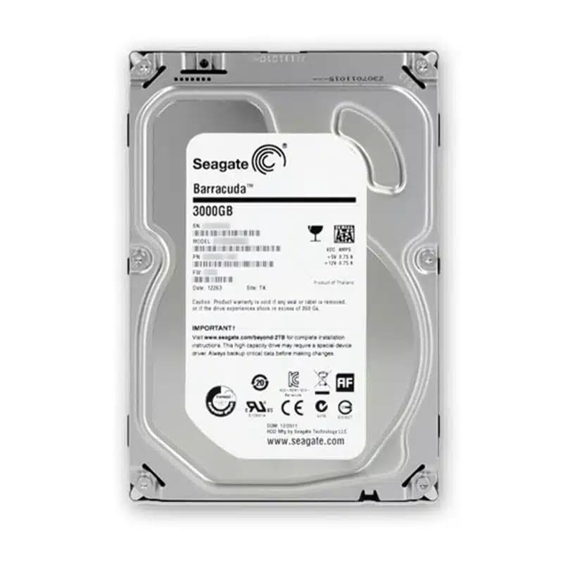 Disco Duro | ST3000DM001 | 3000 GB | SATA | Desktop HDD | SEAGATE | 64MB Cache — imagen 1