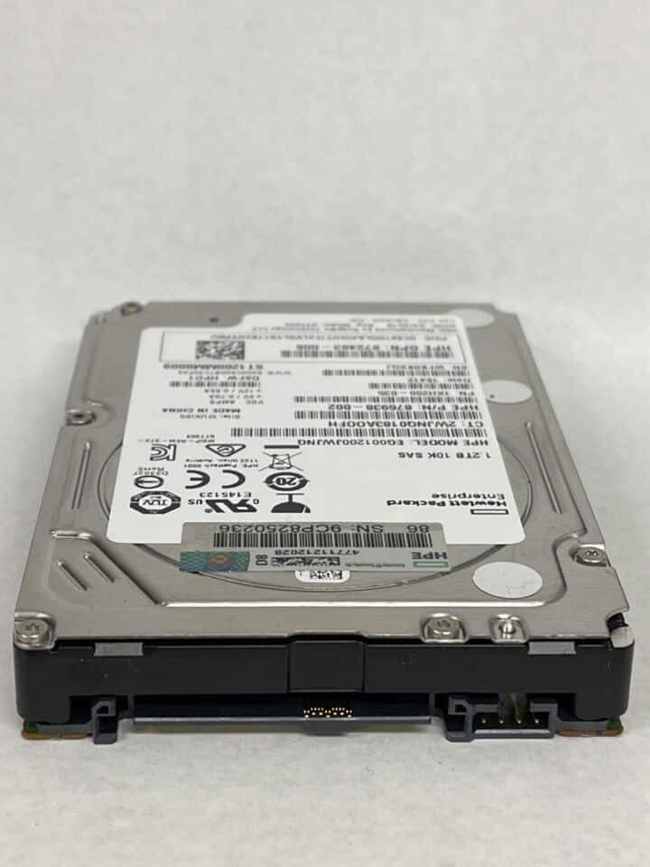 Disco duro EG001200JWJNQ 1,2 TB 10K 876938-002 HP Enterprise SAS probado formateado — imagen 2