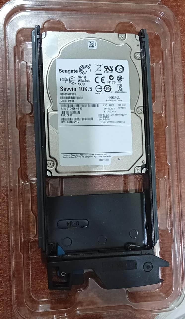 Disco Duro SAS Seagate Savvio 10K.5 ST9600205SS 600GB 10K RPM 2.5” — imagen 1