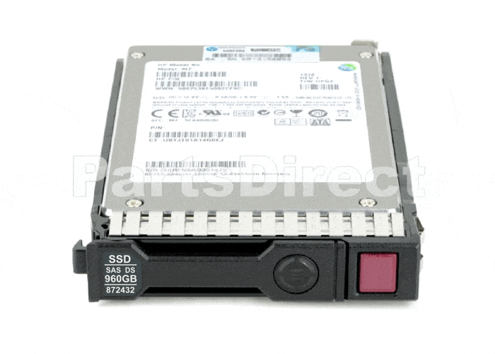 Disco duro SSD | 872389-001 HP | R01000JDV| G8-G10 960-GB 2.5 SAS 12G RI — imagen 1