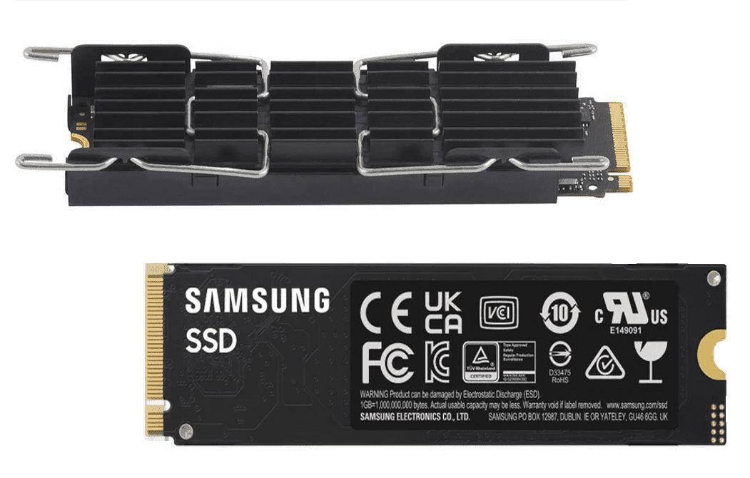 Disco | Samsung | SSD NVME | D33475 | 512T | Alto rendimiento | Disipado | HP Z4-Z6 — imagen 1