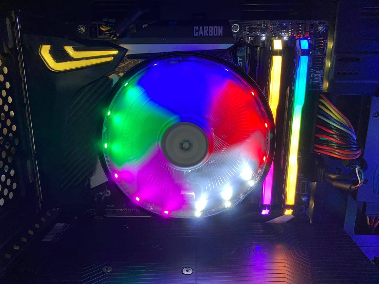 Disipador Cooler Ventilador Enfriador CPU LED RGB — imagen 12