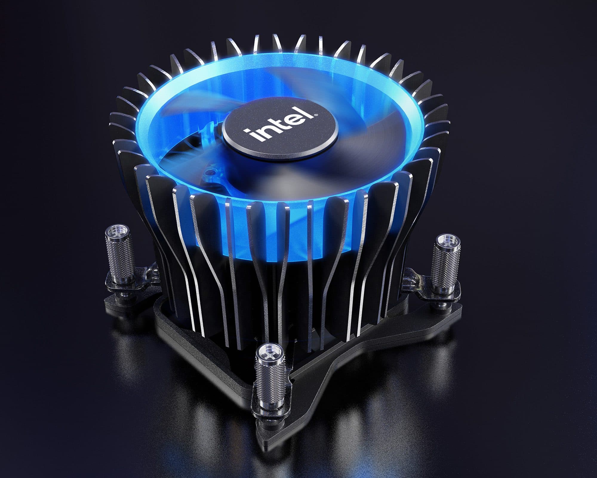 DISIPADOR FAN INTEL LAMINAR RH1 RGB LGA1700 Procesadores Core i9 12ª 13ª 14ª Gen M23815-001 — imagen 1