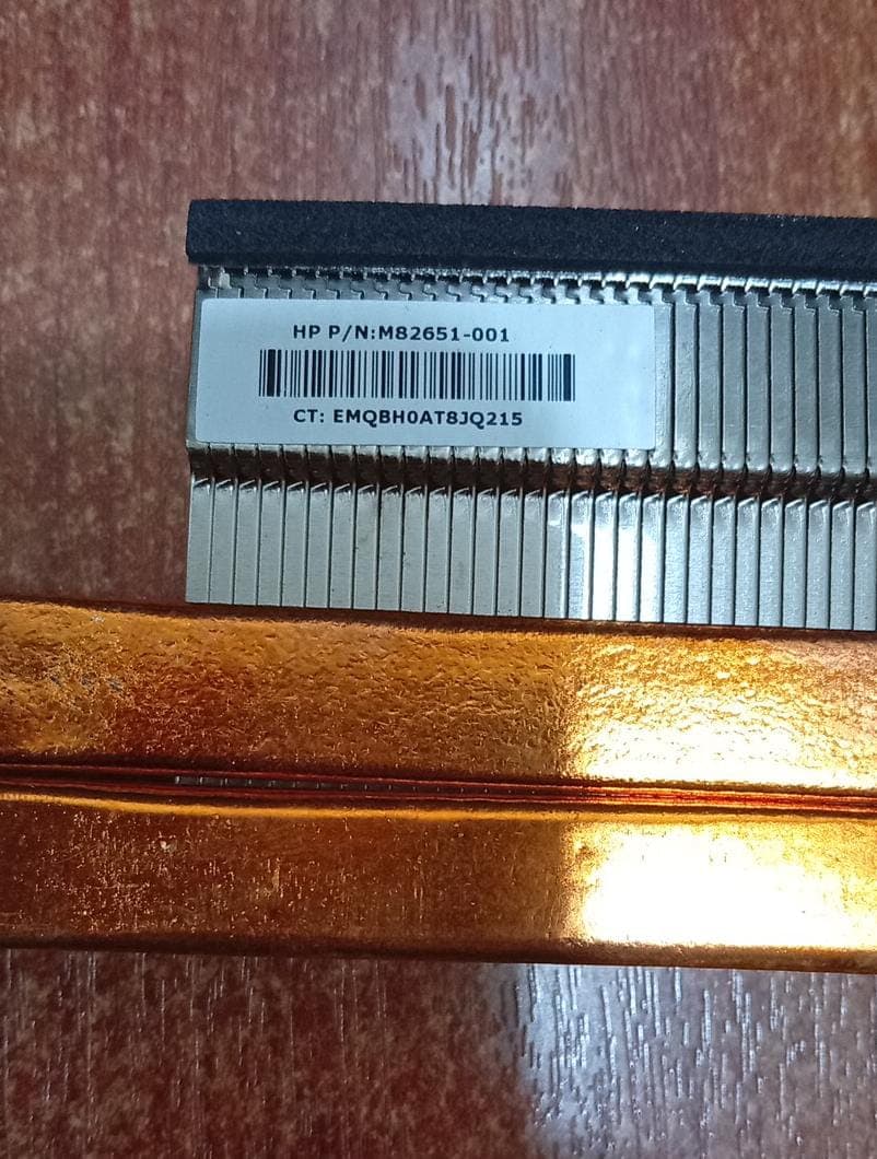 Disipador HP M82651-001 SPS N10786-001 65W para ProOne G9 AIO — Seminuevo original — imagen 4