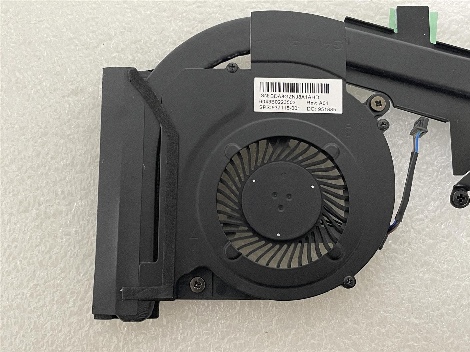 Disipador Térmico de Refrigeración | 937115-001 | NS65B08-16M08 | HP Zbook 14U G4 745 840 848 G3 G4 — imagen 5