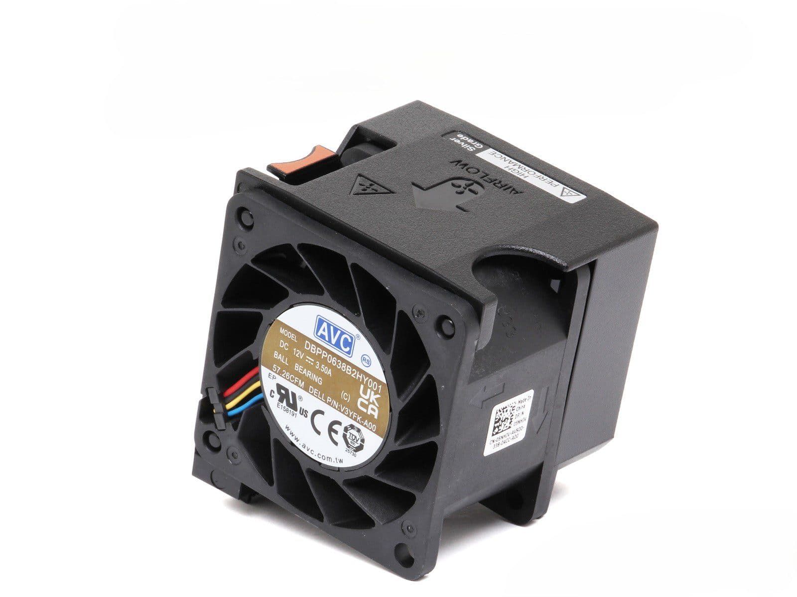Disipador Ventilador DBPP0638B2HY001 Dell Silver Grade 12 V 3.5 A (PowerEdge R550/R750/R7625) — imagen 1