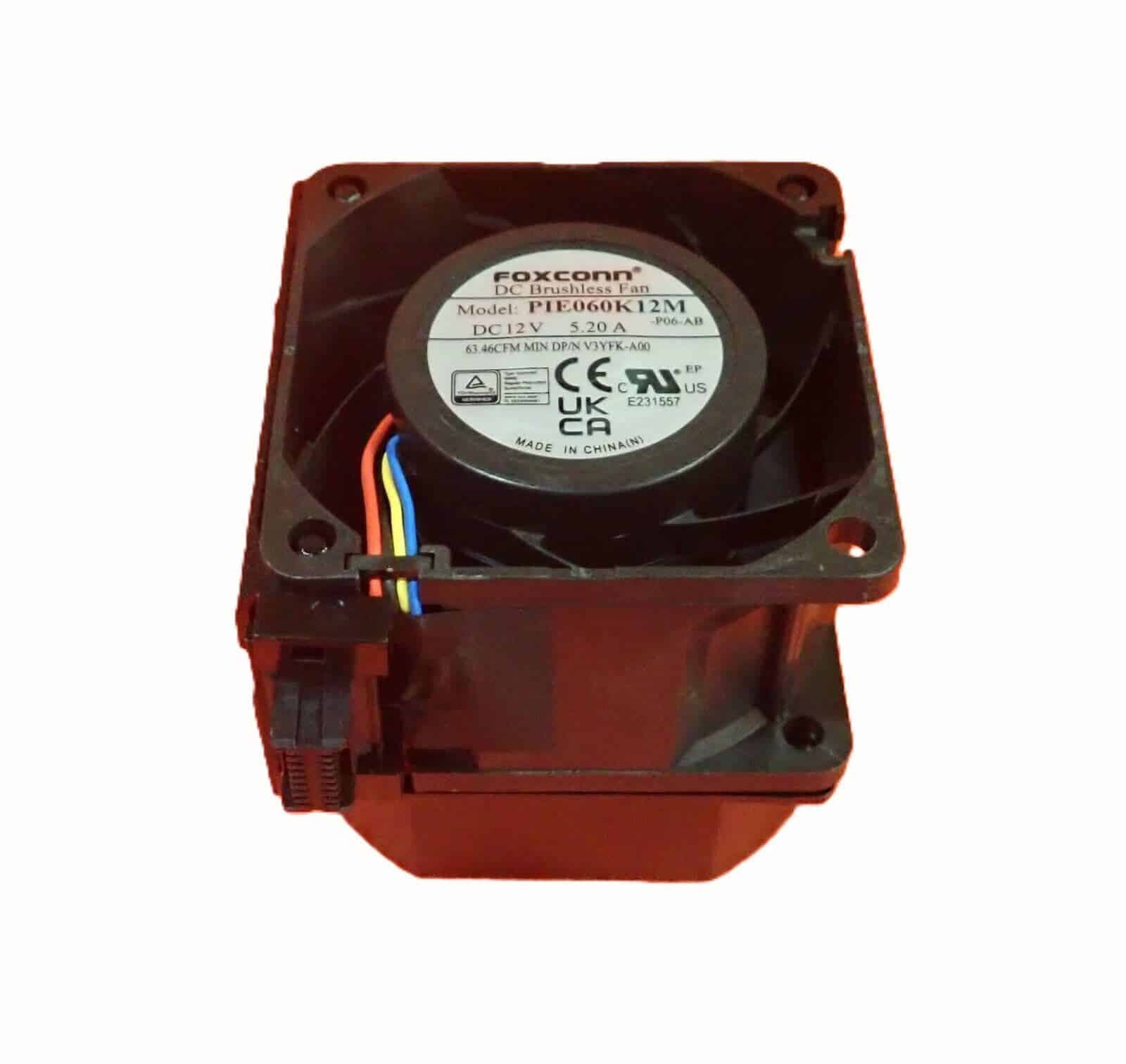 Disipador / Ventilador / FAN | PIE060K12M | 12V 5.20A | Dell PowerEdge - 5NHJV — imagen 1