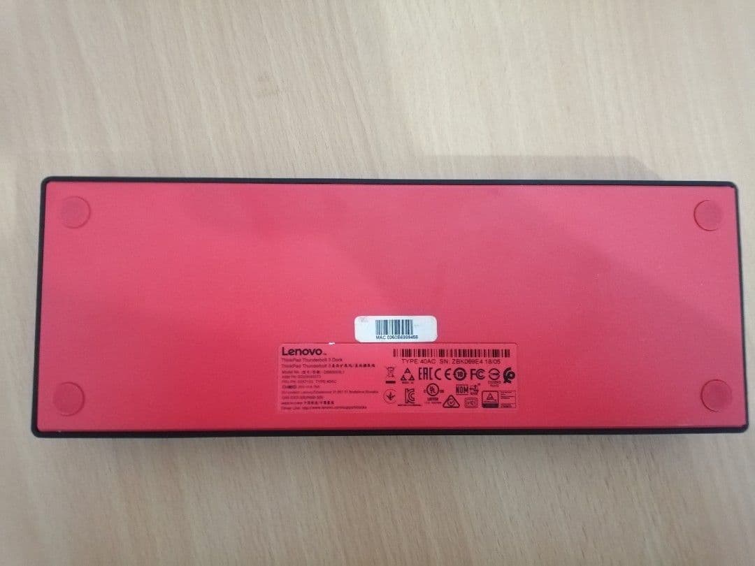 Dock Lenovo| ThinkPad Thunderbolt 3 Dock | DBB900L1 — imagen 7