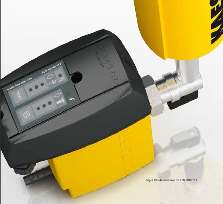 ECO‑DRAIN 31 F KAESER — Purgador Electrónico de Condensado, Capacidad 225 CFM, sin caja (nuevo) — imagen 1