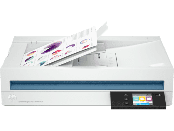 Escáner profesional HP ScanJet Enterprise Flow N6600 fnw1 | 50ppm 100ipm Wi-Fi | seminuevo