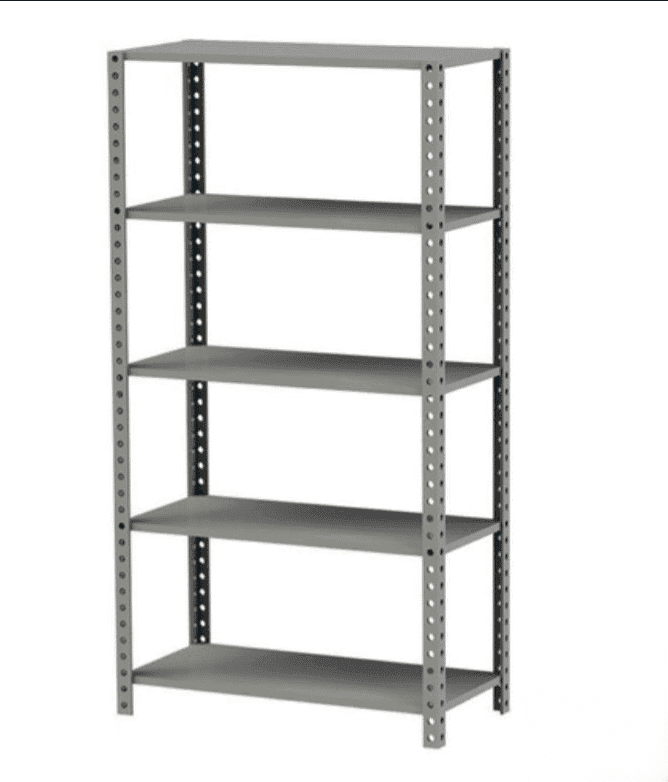 Estantería metálica reforzada 5 niveles tipo bodega / almacén – estructura pesada — imagen 2