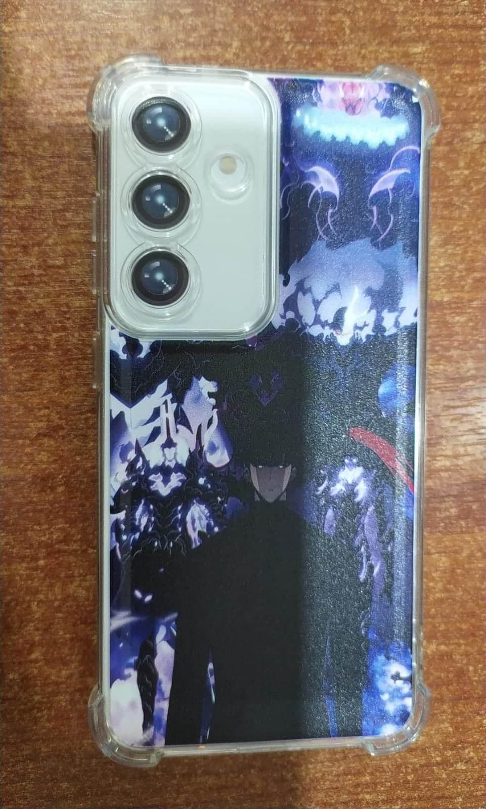 Estuche Samsung Galaxy S25+ Anime Solo Leveling Transparente Reforzado (TPU+PC) — imagen 1