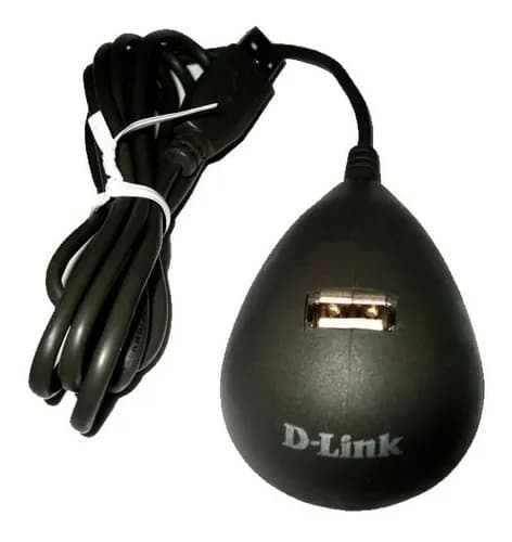 Extensión USB 2.0 D‑Link (EXT‑DWA‑110) con base y cable de 1,5 m — imagen 1