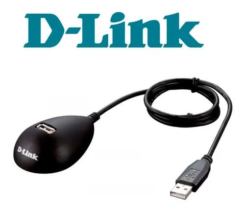 Extensión USB 2.0 D‑Link (EXT‑DWA‑110) con base y cable de 1,5 m — imagen 3