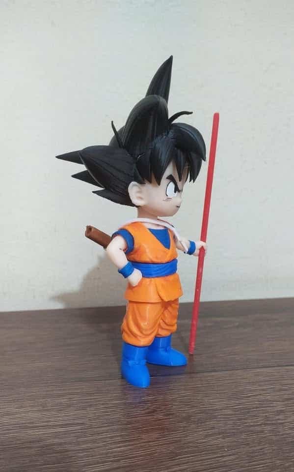Figura de Goku Daima Impreso 3D (altura 15cm) — imagen 2