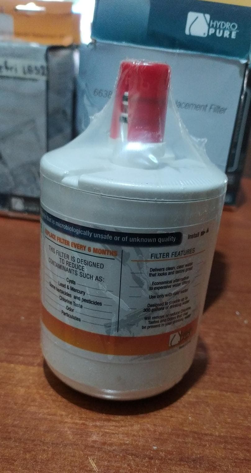 FILTRO AGUA | 66381 | HYDROPURE | ICE MAKER | REFRIGERADORA LG 525 — imagen 4