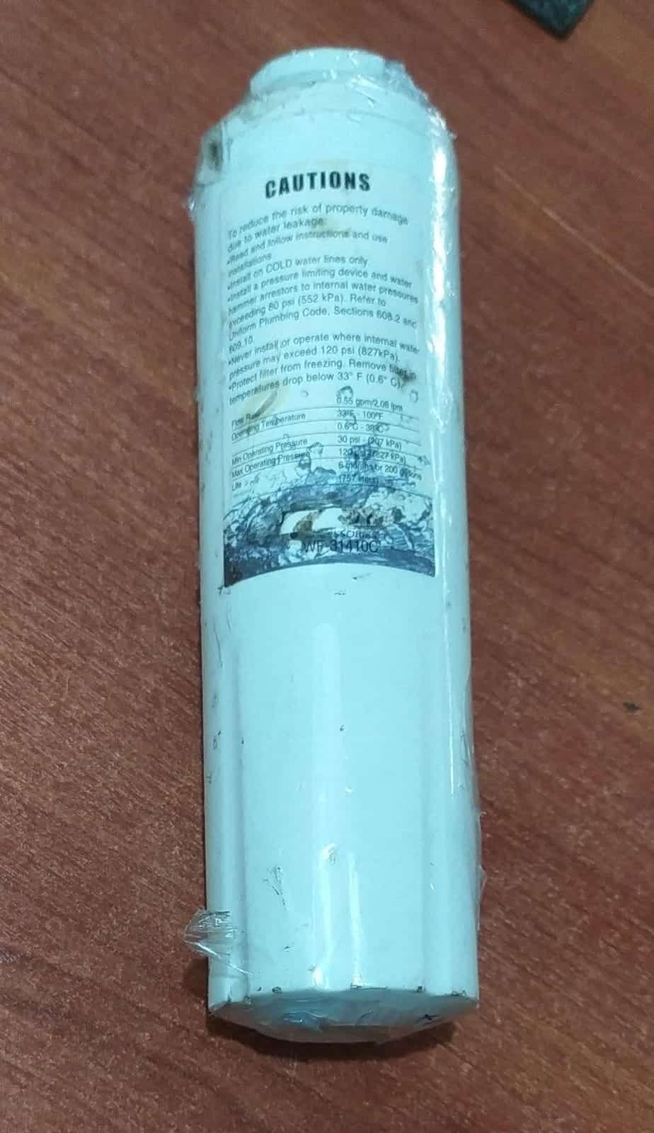 Filtro de Agua y Hielo Five Microns WF-31410C | para KitchenAid, Whirlpool, Maytag – 5 Micrones — imagen 2