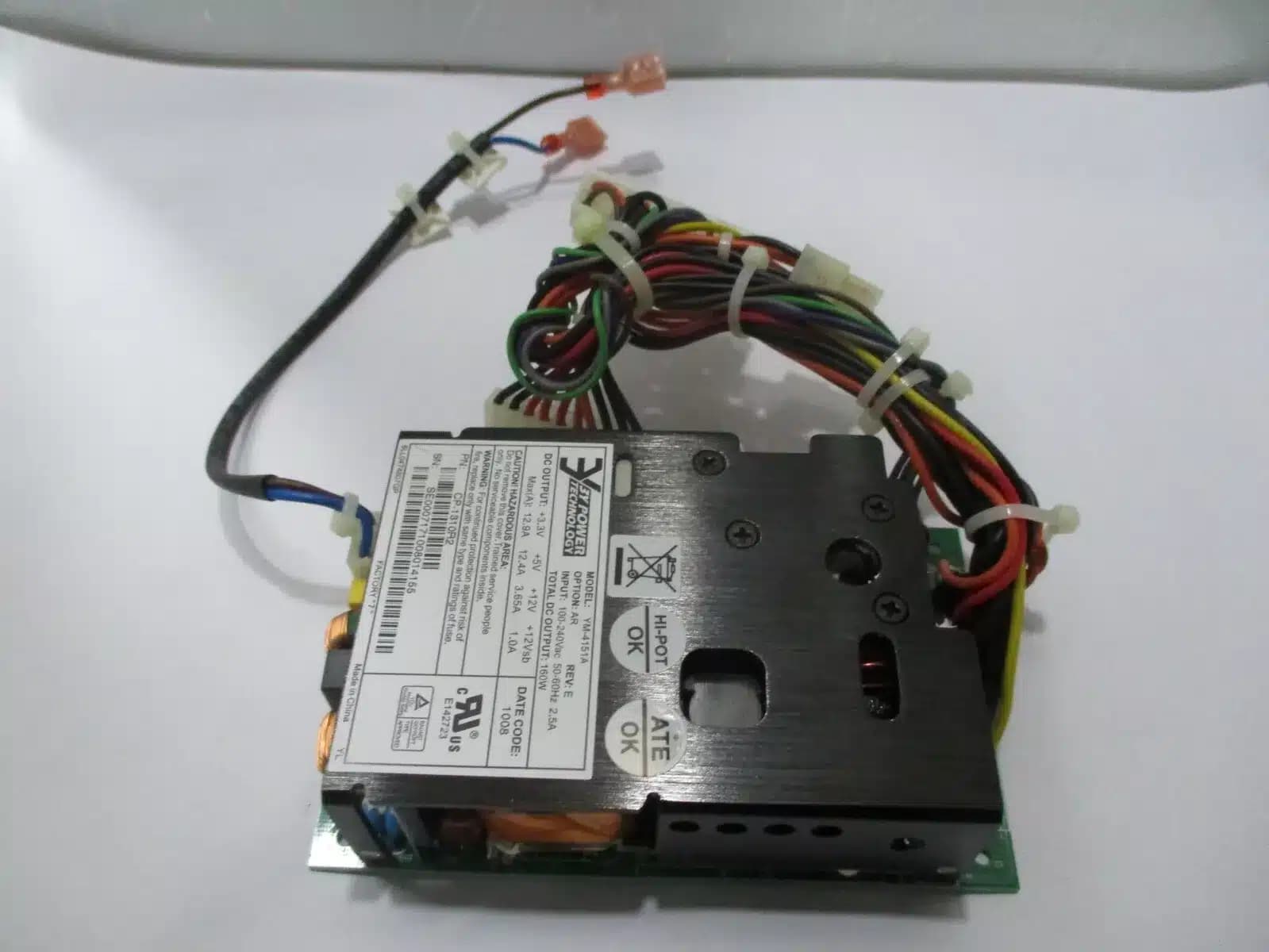 FUENTE DE ALIMENTACIÓN | 3Y POWER TECHNOLOGY | YM-4151A CP-1310R2 | 160W — imagen 3
