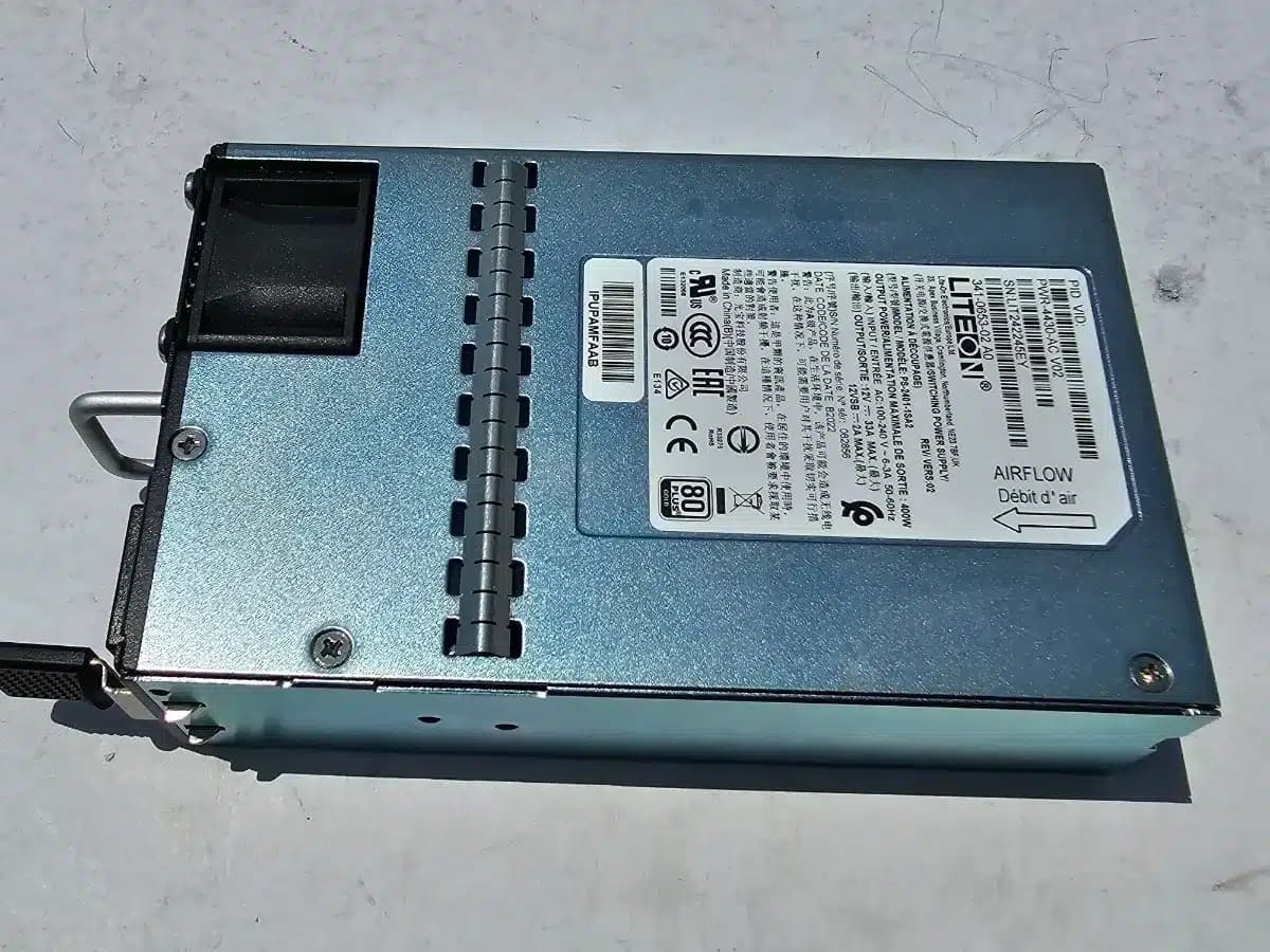 Fuente De Alimentación | Cisco | LITEON | Pwr-4430-ac | Ps-2401-1sa2 | Fuente de poder — imagen 3