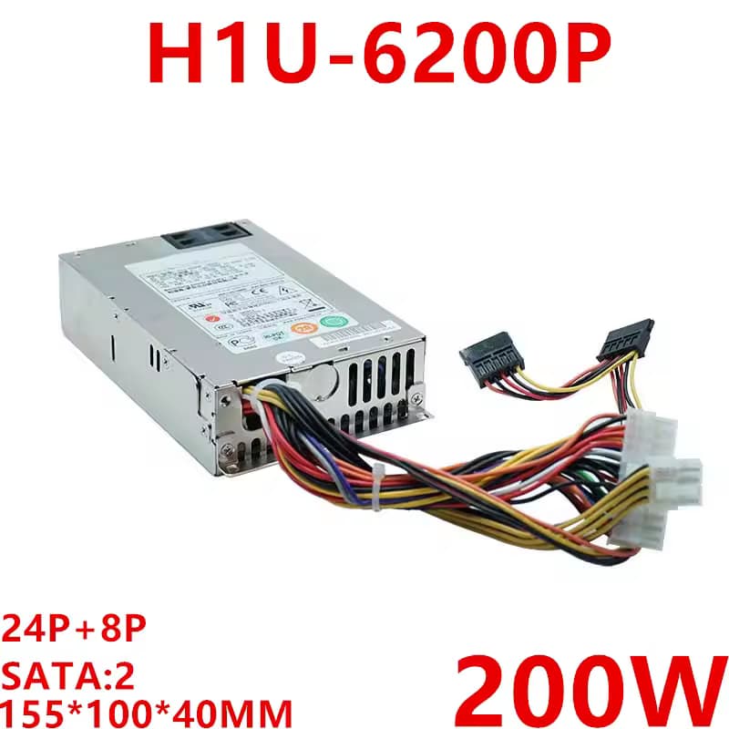Fuente de Alimentación / Poder | H1U-6200P (R0HS) | 200W max 130W | NSA 3600 1RK26 — imagen 2