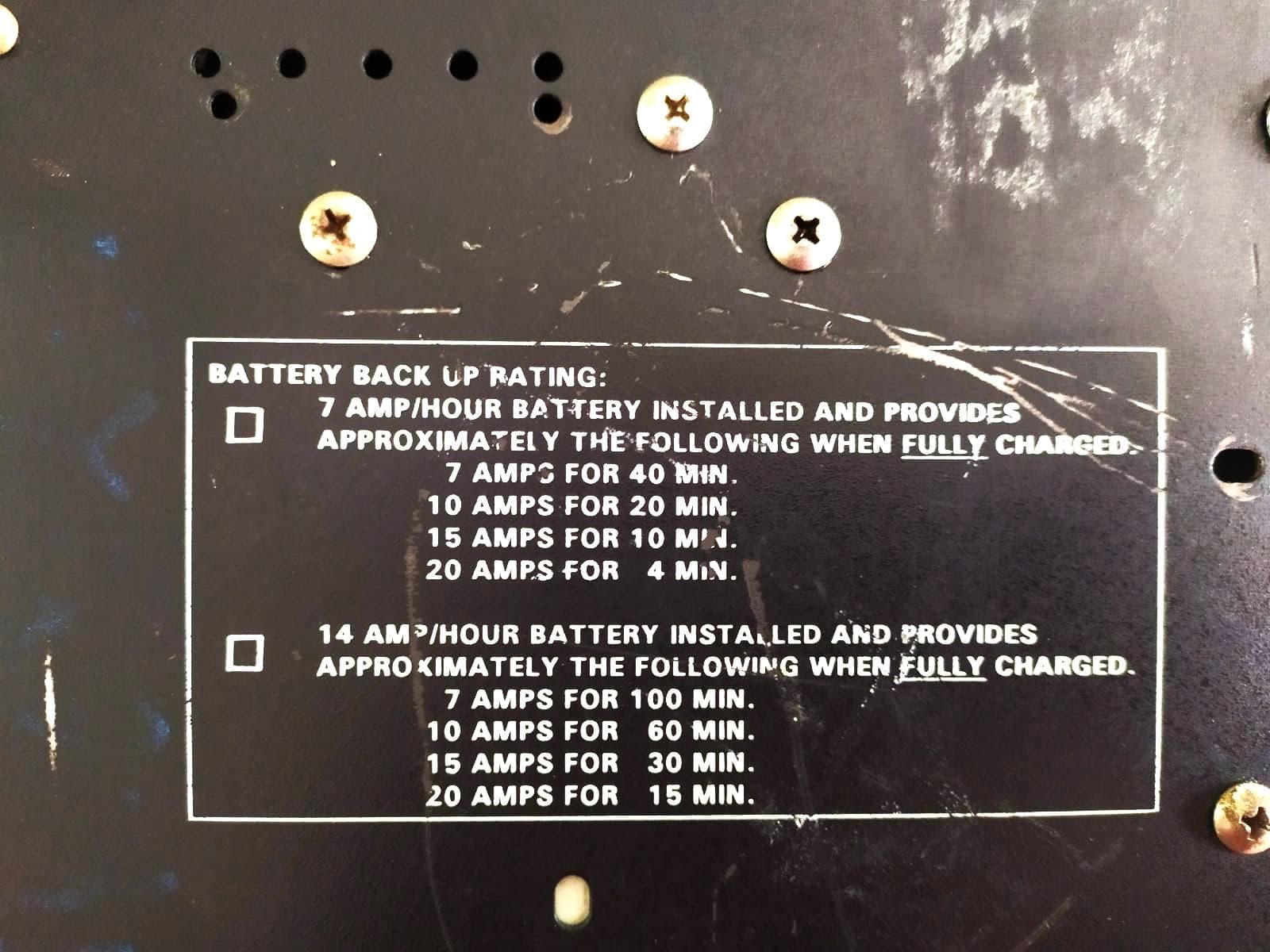 FUENTE DE ALIMENTACIÓN NEWMAR POWER PAC 14AH CON ENTRADA DE CA C Y CONTACTO DE ALARMA-SEMINUEVA — imagen 6