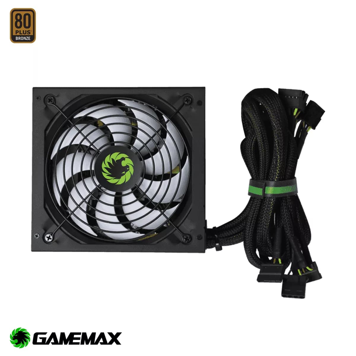 Fuente de poder 650W Gamemax GP-650 80+ Bronce (Usada, sin caja) — imagen 1