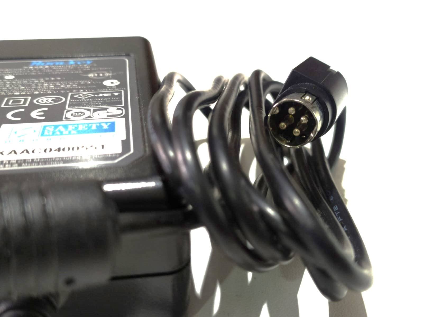 FUENTE DE PODER ADAPTADOR AC 12V 3AMP 4 PINES-HUNTKEY — imagen 3