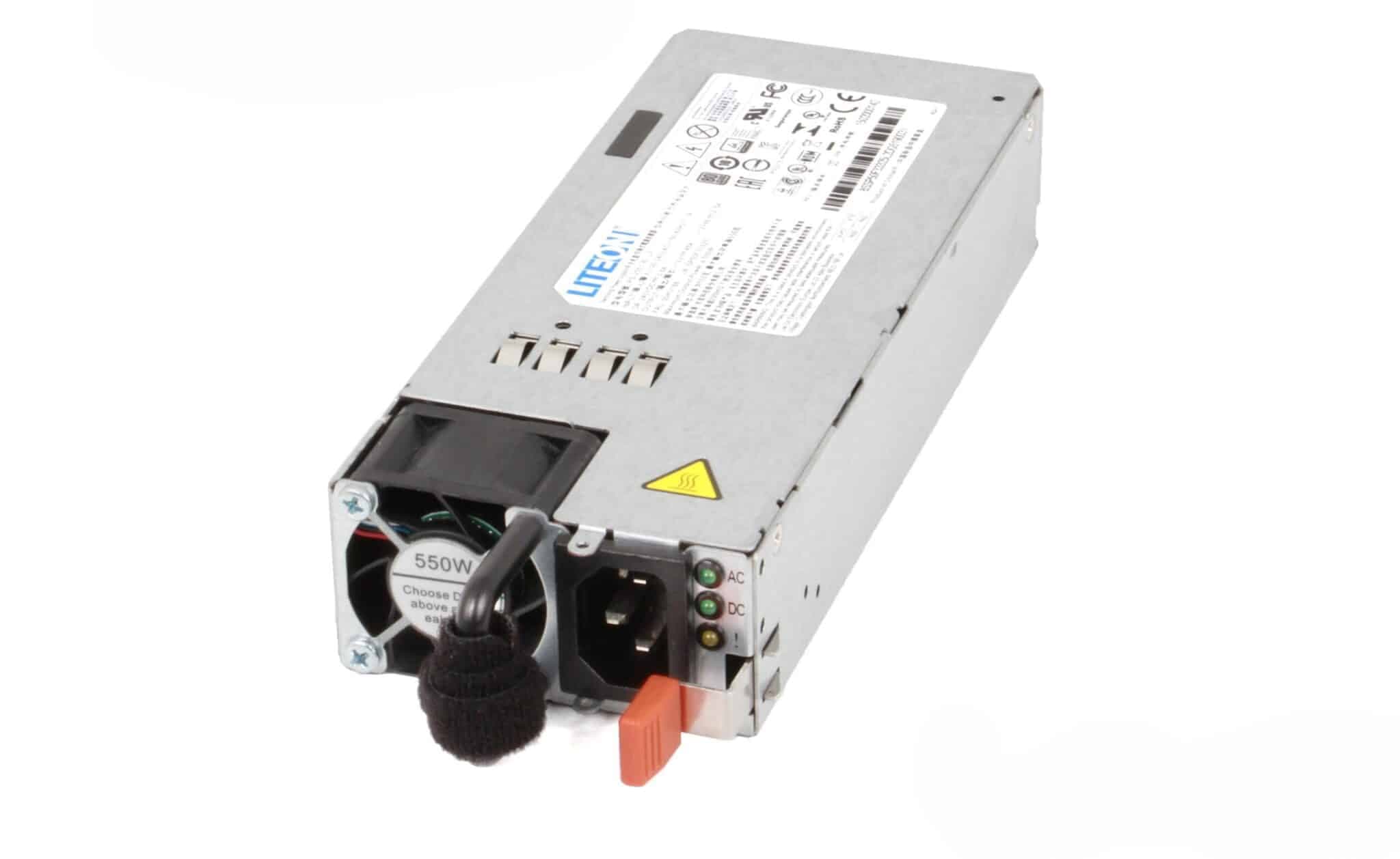 Fuente de Poder | LITEON | PS-2551-6L-LF | SP50F33334 | 00HV185 | 550W | 1517000887 | para ThinkServer RD350, RD450, RD550 y RD650 — imagen 1