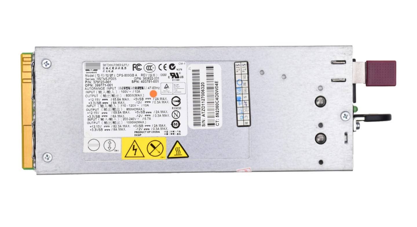 FUENTE DE PODER PARA SERVIDOR 1000W-HP DPS-800GB — imagen 2