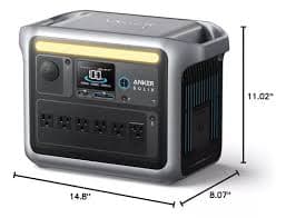 Generador Eléctrico | ANKER SOLIX C1000 | 1800W | 1056Wh | INVERSOR PORTÁTIL | Power Banck — imagen 2