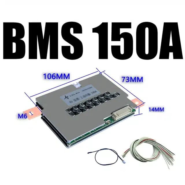 Gestor de batería| Equilibrador activo | 8S | LOLAN | 150A | BMS Gestión avanzada — imagen 1