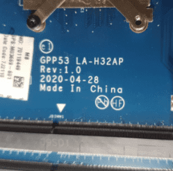 Placa Base HP GPP53 LA-H32AP REV 1.0 AMD Ryzen 3 3250U para HP 15S-GR / 15Z-GW / 15S-GY / 15S-GU — imagen 2