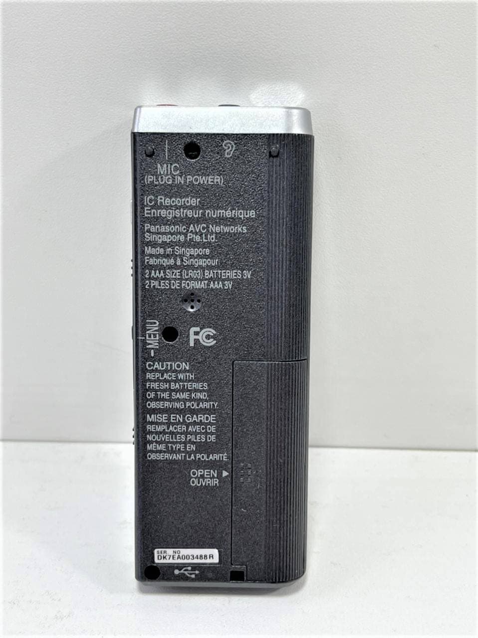 Grabadora de voz Panasonic RR-US450 y RR-US430 — imagen 7