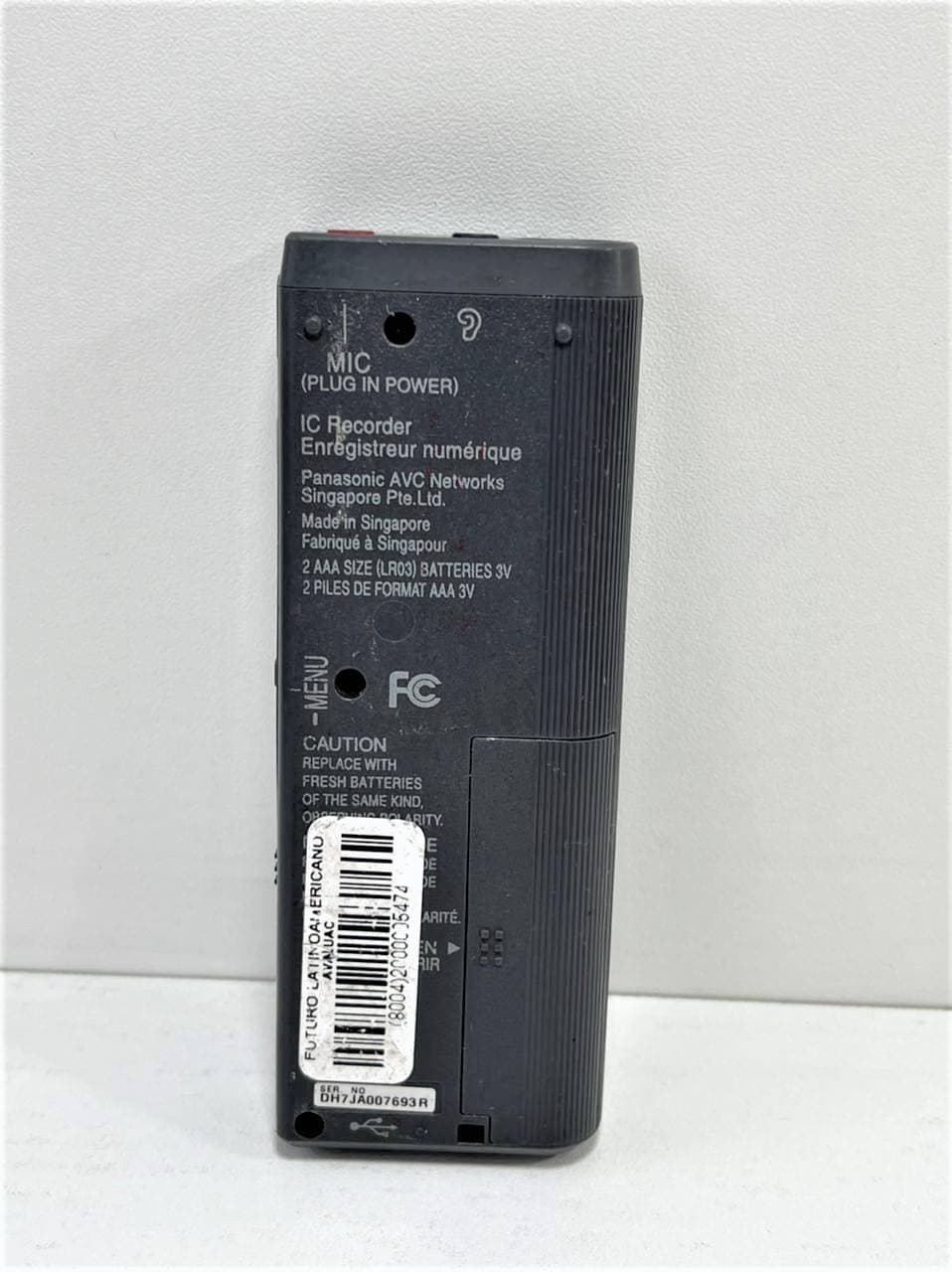Grabadora de voz Panasonic RR-US450 y RR-US430 — imagen 3