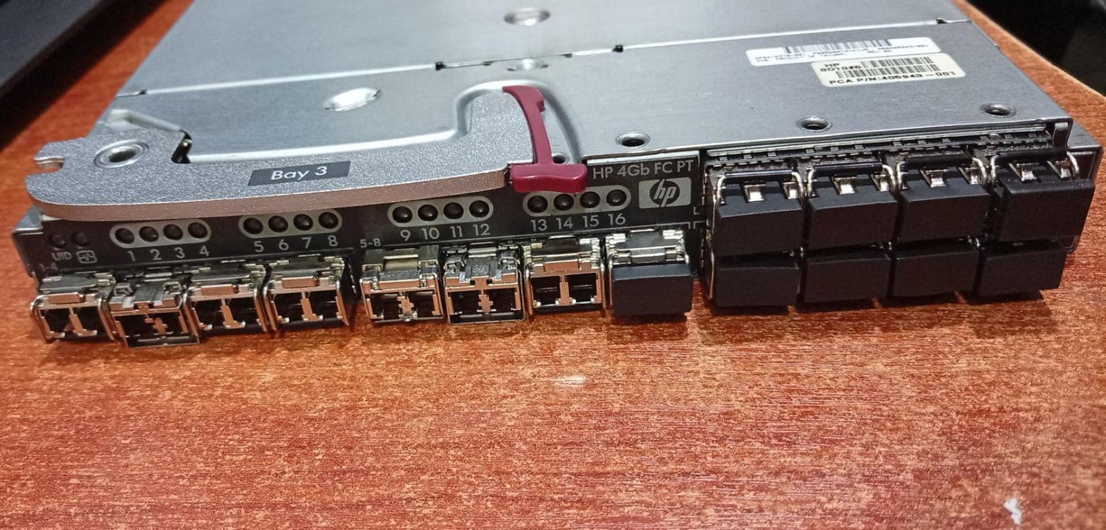 HP 4Gb Fibre Channel Pass-Thru Module c-Class BladeSystem | 403626-B21 | Seminuevo — imagen 4