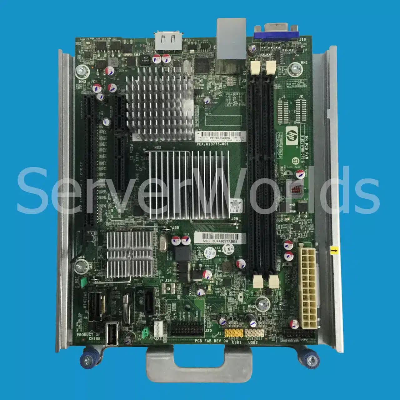 HP 620826-001 Microserver N36L System Board 630295-002 HP Spare Part Number: 620826-001 HP Assembly Part Number: 630295-002 Placa base de escritorio 620826-001 613775-001 para HP ProLiant MicroServer N36L 1,3 GHz totalmente probada — imagen 4