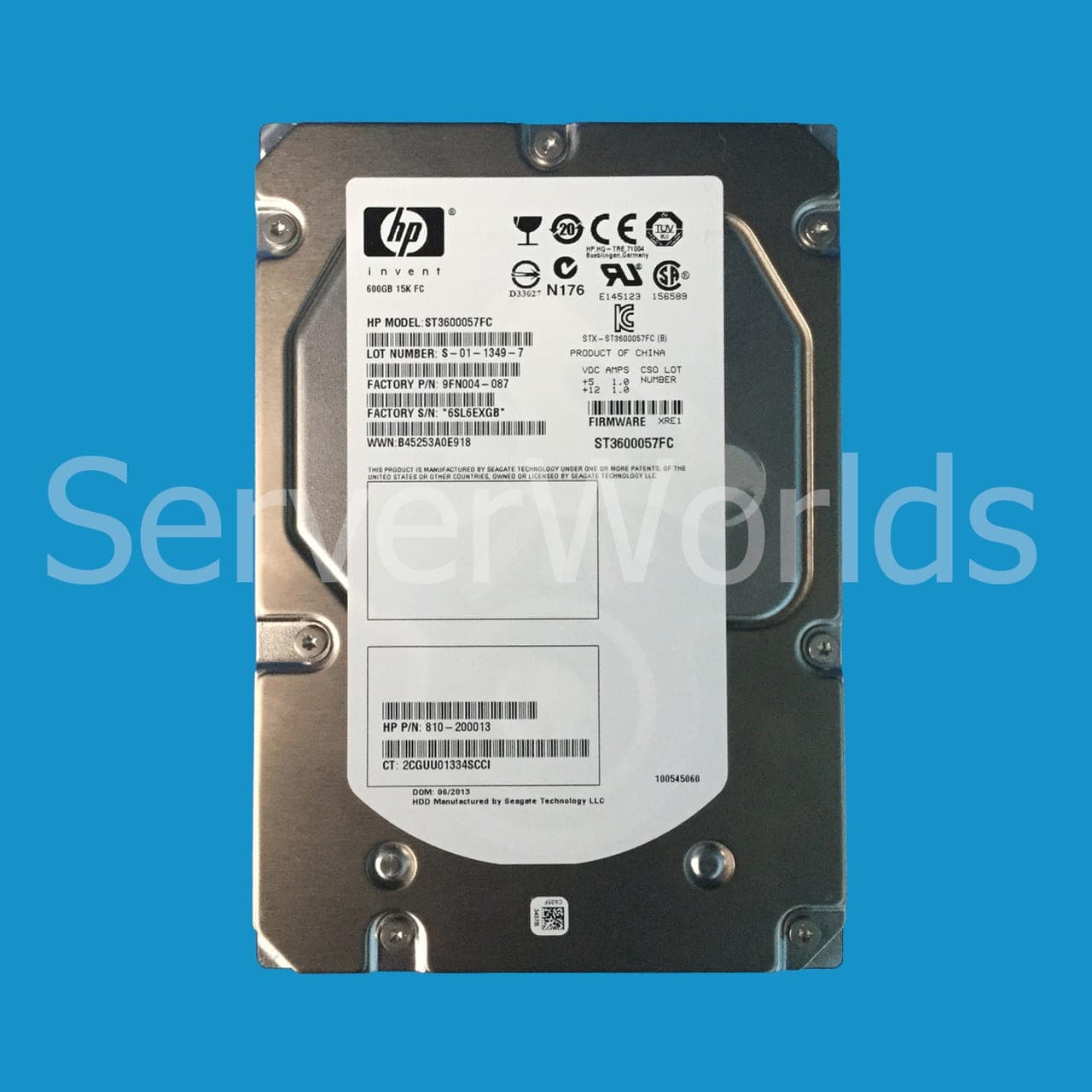 HP ST3600057FC 649889-001 Disco Duro 600GB 15K FC 3.5" - Nuevo — imagen 1